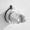 Bathroom Adjustable Wall Mounted Shower Head Holder Universals Suction Cup Shower Mount Holder Base Easy Installation