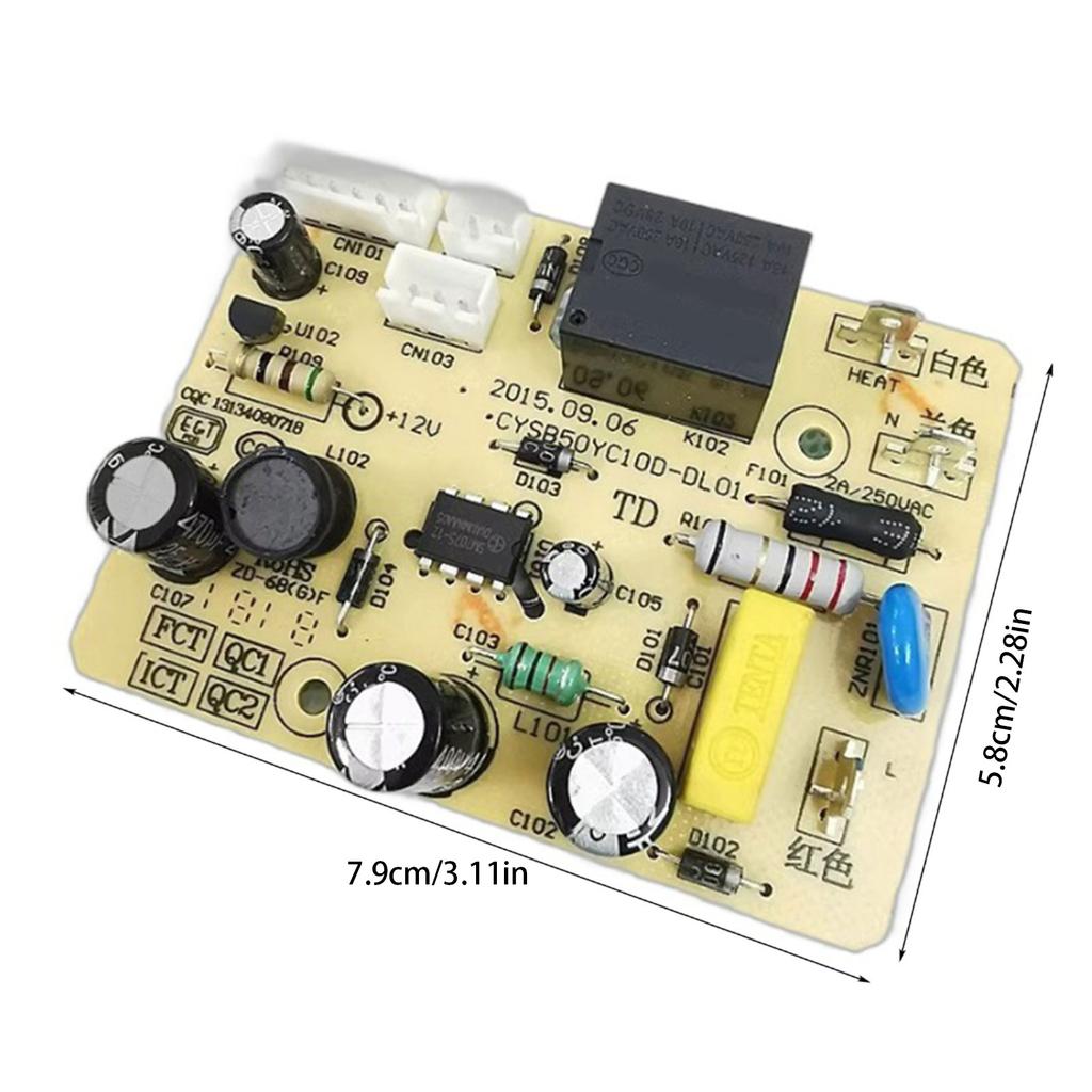 Elektrisk trykkoker Kretskort Strømkort Erstatning PCB Hovedkort Perfekt for elektriske trykkokere