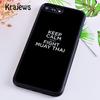 Krajews Muay Thai Kickboxen Kampf Handyhülle Cover Für iPhone 17 Air 16 15 14 plus 11 12 13 pro max Hülle Shell Fundas