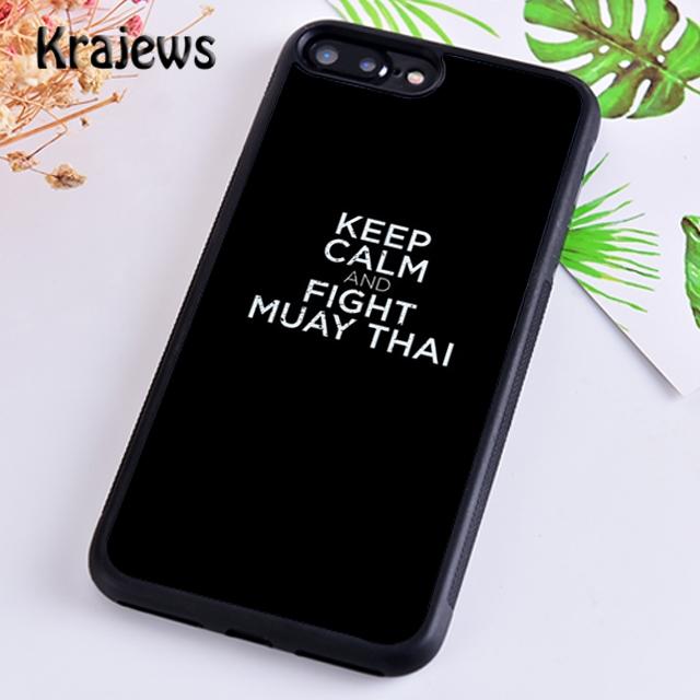 Krajews Muay Thai Kickboxen Kampf Handyhülle Cover Für iPhone 17 Air 16 15 14 plus 11 12 13 pro max Hülle Shell Fundas