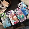 Anime B-Blue Box Phone Case For iPhone 17 16 15 14 13 12 11 Pro Max Plus Pro Colorful Shell