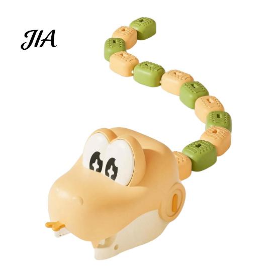 Kids Electronic Snake Toy 1/2 Sets RC Electric Magnetic Toy, Remote Control Eating Itself Competitive Party Game for Kids, Hands-Eye Coordination