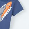 Little maven Children's Clothing Tops Tees Baby Boys 2026 New Summer Cartoon Rockets T Shirts Teenagers  t-shirts