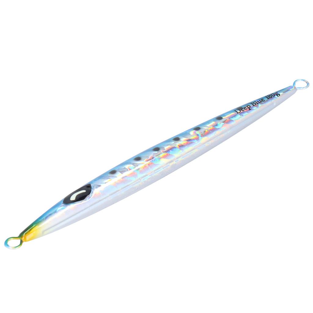 180g Metal Artificial Simulation Fishing Lure Luminous Jigging Fast Sinking Bait Tackle