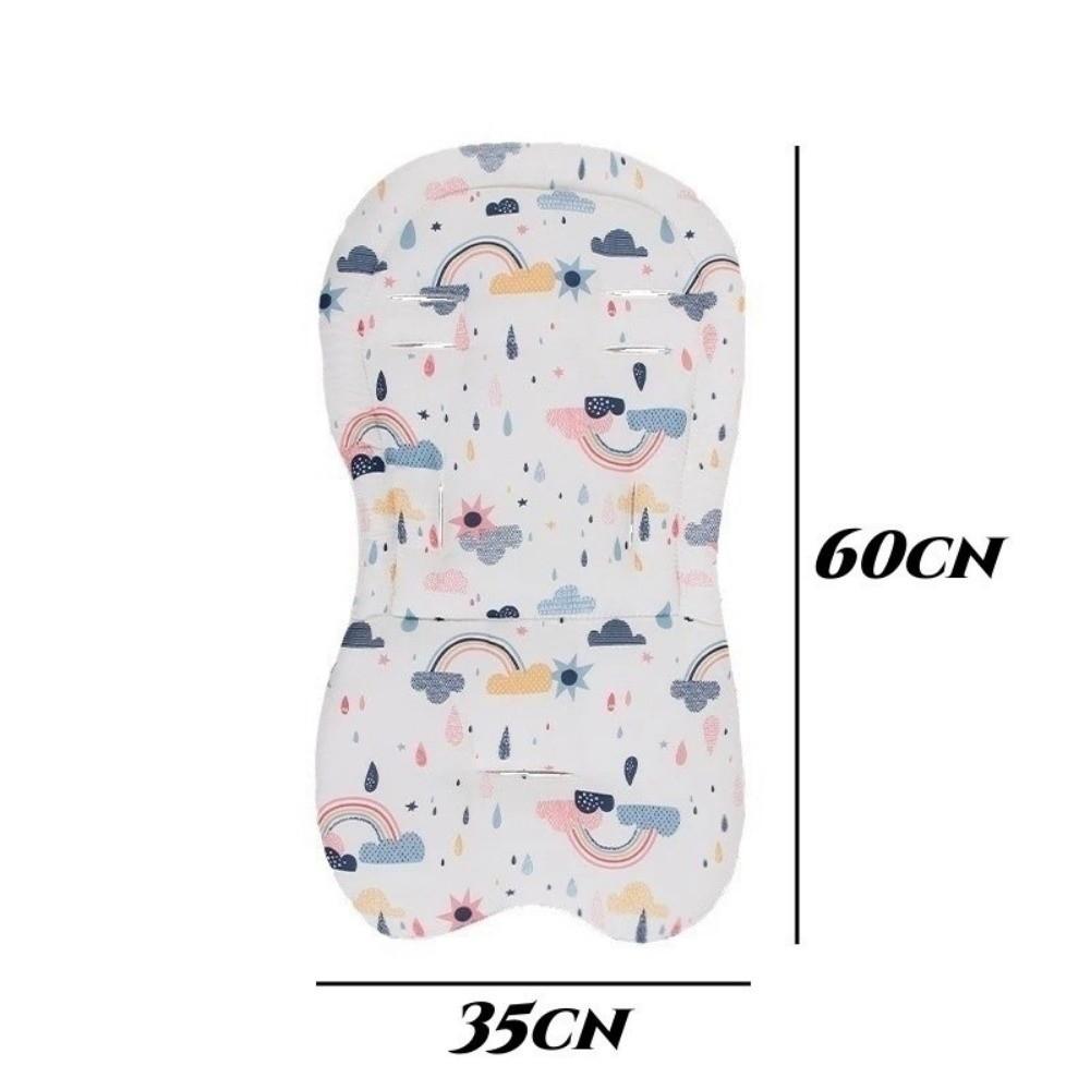 Breathable Pram Car Seat Mat Thicken Car Seat Insert Baby Stroller Cushion Pad  Newborn Support