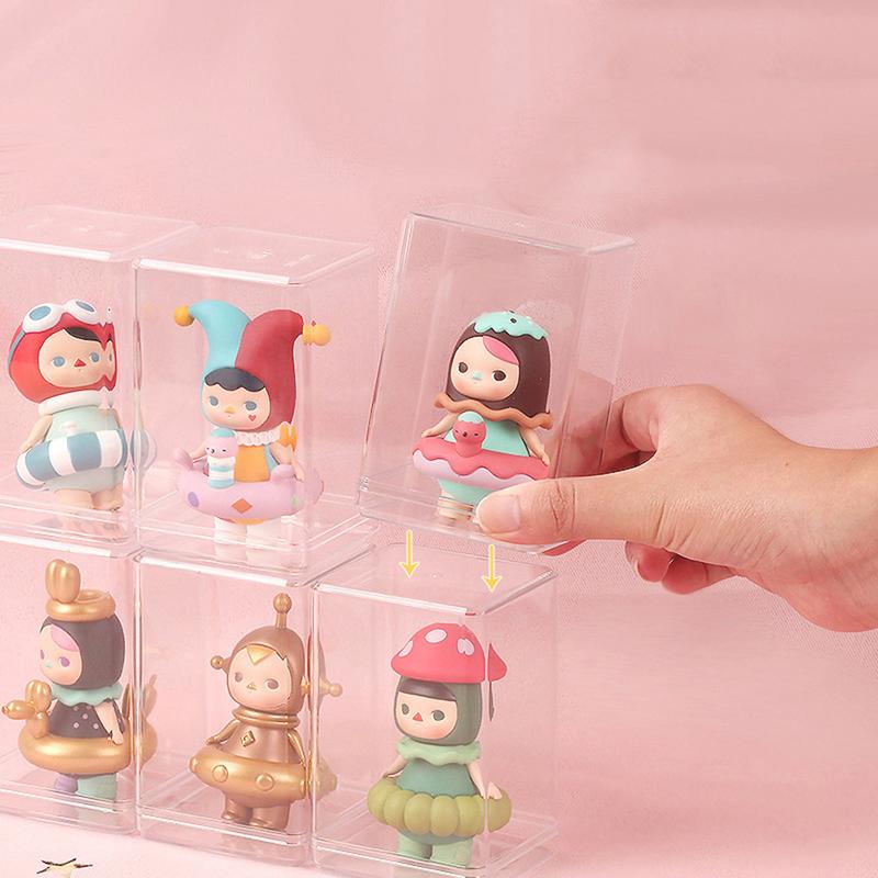 Action Figures Storage Box Display Cabinet Pet Blind Box Model Toy Organizer