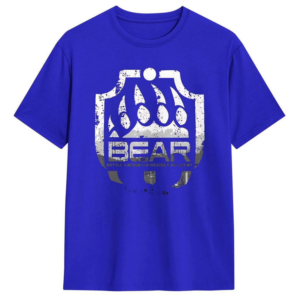 Escape From Tarkov T-Shirt Sommer 100% Baumwolle T-Shirts Für Herren Locker T-Shirt Kurzarm Y2K Retro Kleidung