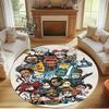 Apex Legends Print Round Rug, Washable Floor Carpet, For Entryway Dorm Laundry Room Office Study, Home Decor Birthday Christmas Gift