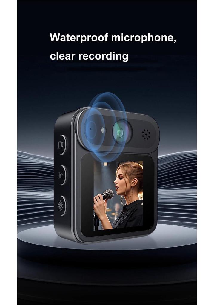 Wireless HD Magnetic Thumb Action Camera with Ultra-long Battery for Outdoor Cycling