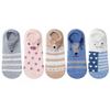 5 pairs women cotton socks stereoscopic Cute Animal Female Kawaii Cat With Dog Summer Short Socks Women Casual Soft Funny Socks
