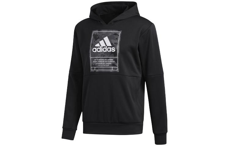 Adidas Sweatshirts Men s Black Hooded Moderate Regular GE5519 J/M