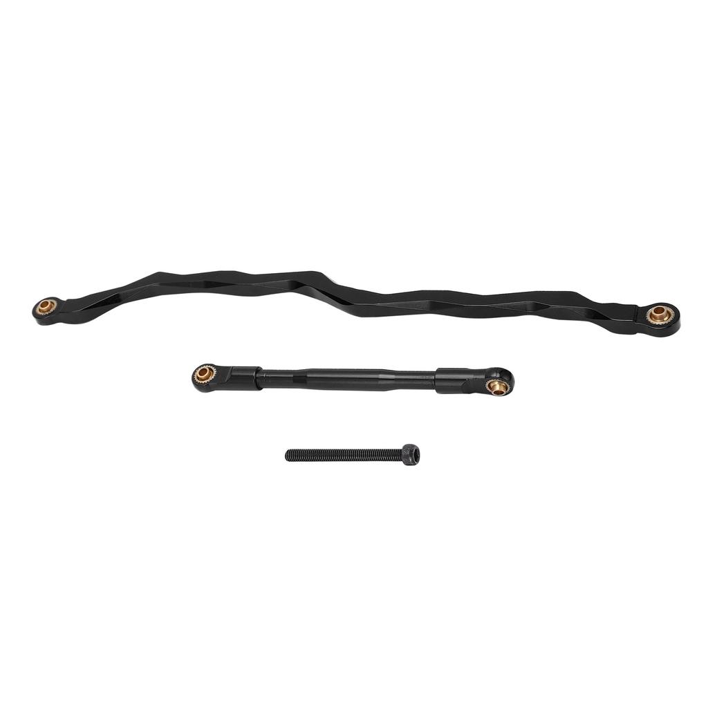 1 10 RC Steering Links Rod Aluminum Alloy Crawler Car Pull Tie Rod for Axial RBX10