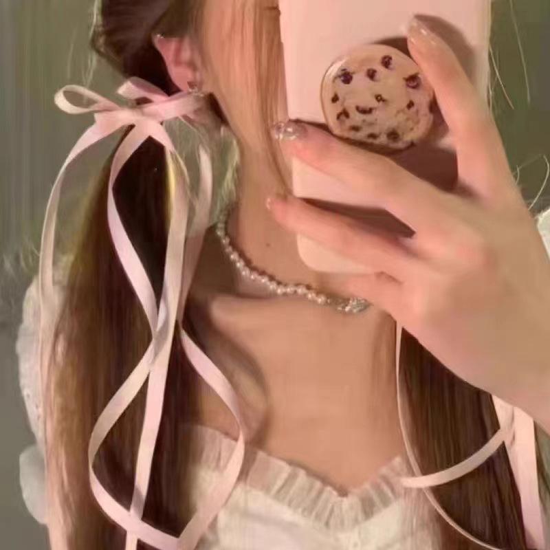 Заколка-бантик в клетку: Милая заколка-принцесса с утконосом для детской школьной формы JK