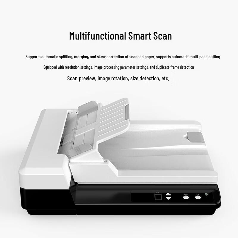 Deli DS321P A4 High-Speed Document Scanner CN Plug (adapter Included)