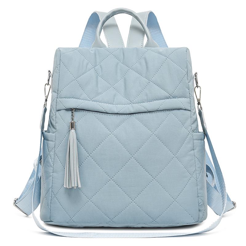 2025 Women's Multi-Use Handbag: Shoulder, Backpack, Crossbody, Plaid Design