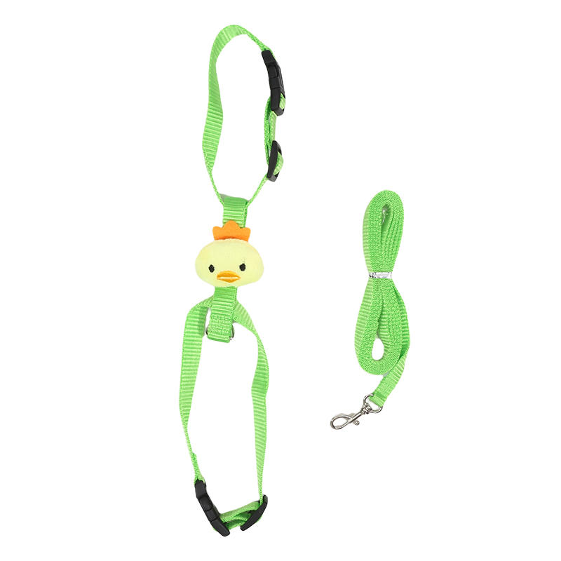 Cute Pet Dog Walking Supplies Towing Rope Chest Strap Collar Adjustable Cat Harness Small Medium Pets' Accessories Small Animals