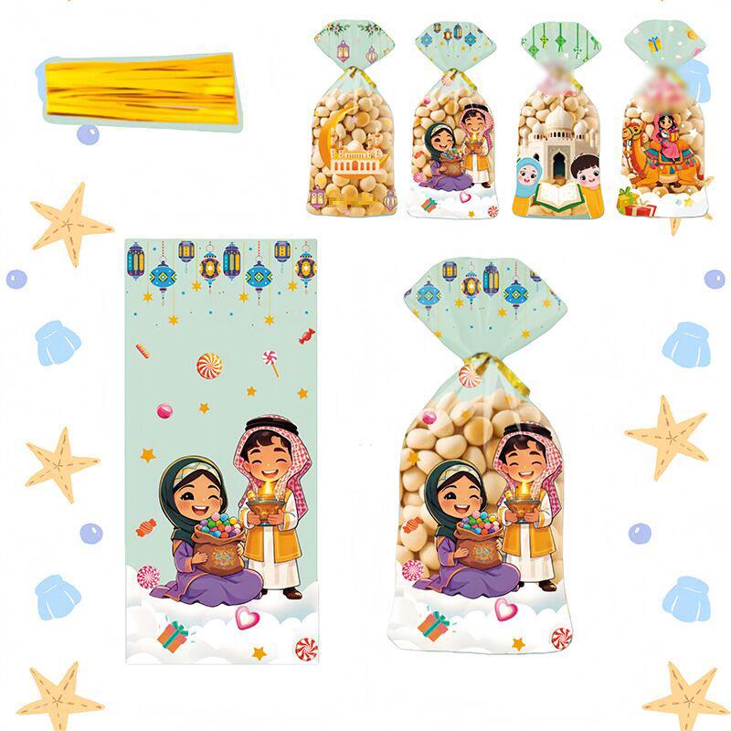 Arabic Festival Gift Bags for Party Favors and Snacks
