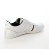 Mobus Men's Leather Sneakers, Genuine Leather, Sports, Casual, Walking Shoes, Current Model HESEL (White/Navy, Measurement 26 Points, 0 Centimeters)