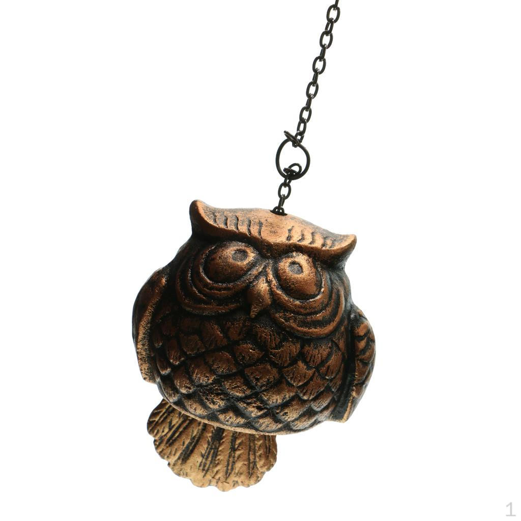 

Shape Pattern Wind Bell - red bronze