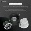 Bathroom Anti-Fog LED Downlight: Waterproof, Anti-Glare, High Efficacy for Restroom and Kitchen.