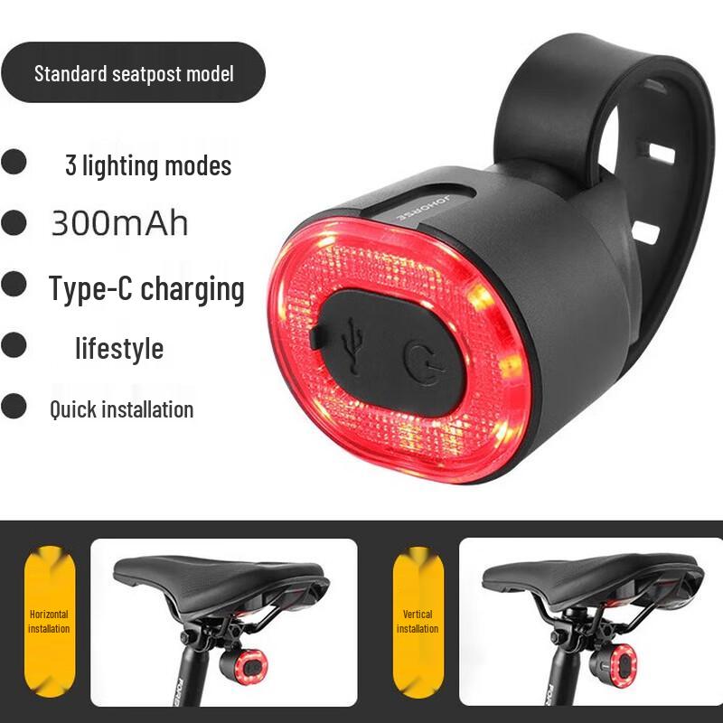Bicycle LED Warning Tail Light