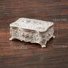 High Quality Zinc Alloy Jewelry Box With Delicate European Engraving Decorative Trinkets Box Ideal For Gift Giving
