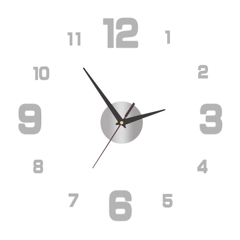 Креативные безрамные настенные часы «сделай сам», настенные часы, домашние бесшумные часы, украшение для гостиной, офиса, стены