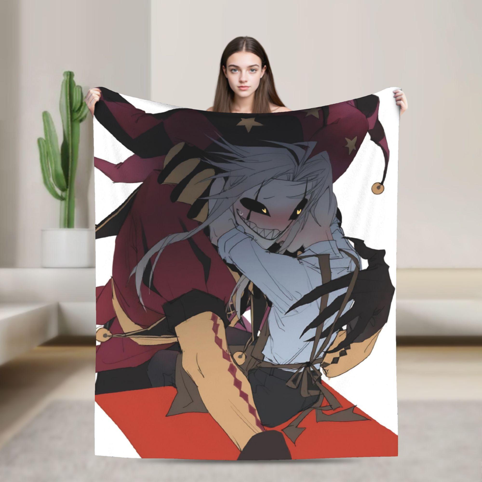

Super Soft The Freak Circus Throw Blanket Premium Fleece Flannel Lightweight Bed Blanket Cozy Plush Bedspread All Season Use 100x150cm