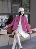 2025 Chinese Style Double-Sided Wool Coat for Women - Short, Elegant, Modern Design for Petite Frames