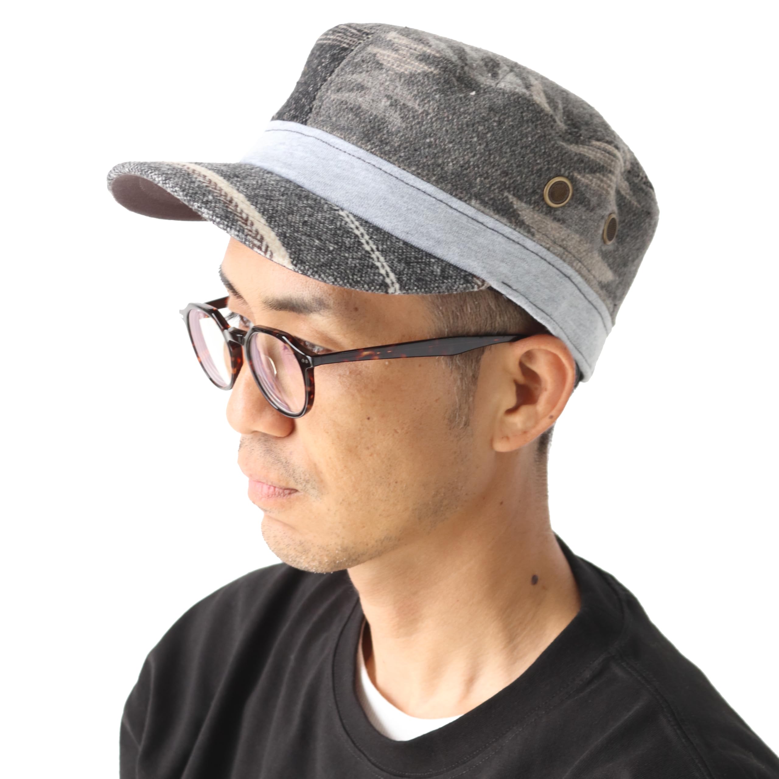 

Rinnu Ortega Work Cap Berail Cap Hat Unisex Wool Blend Adjustable Size Autumn Winter Outdoor Casual Number [regnuu] Men s Women s (JP, Size, 61.0 cm,