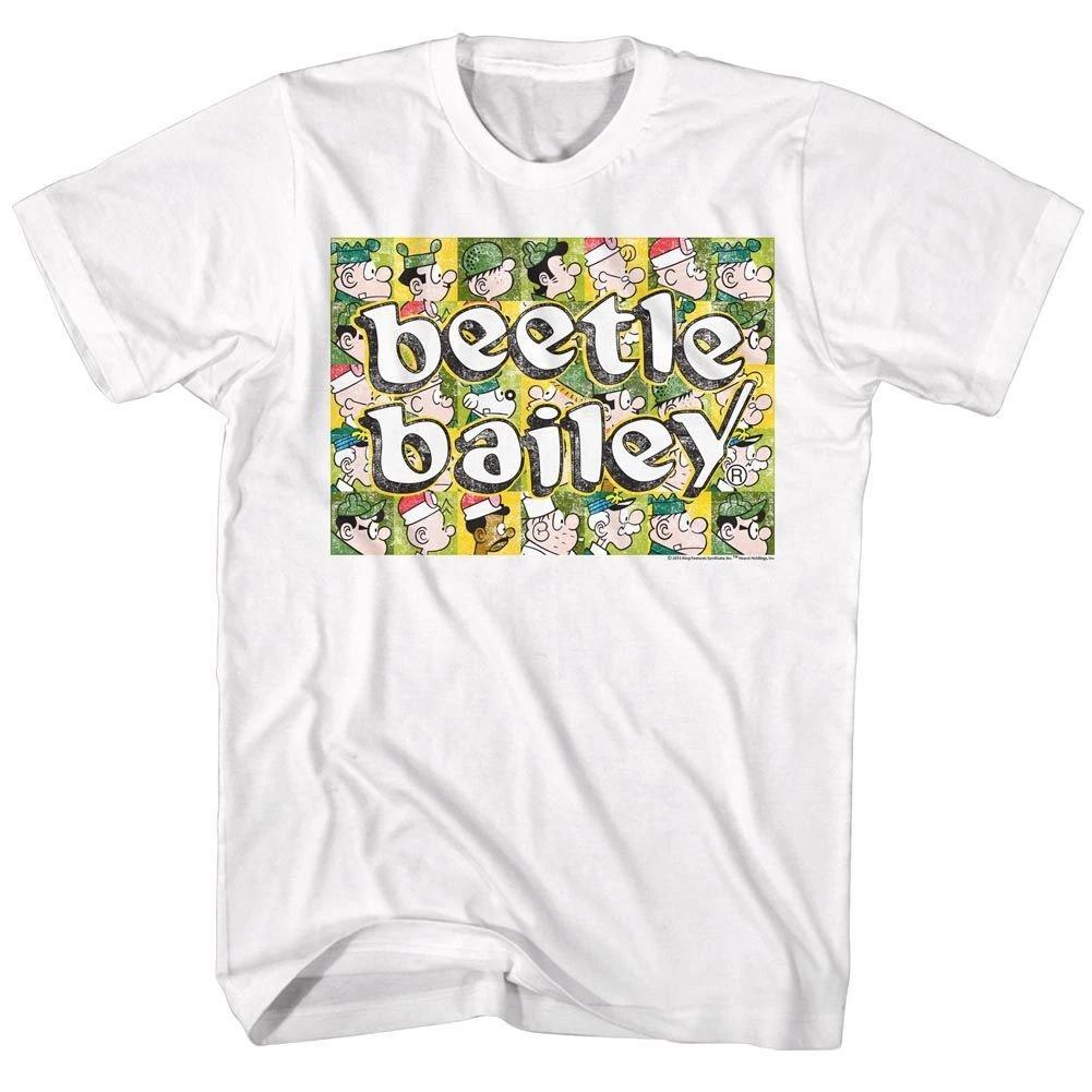 Beetle Bailey - Beetle Squares - Short Sleeve -  - Children s T-shirt 140