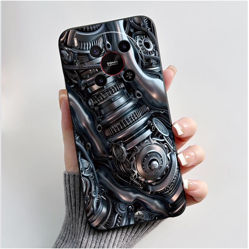 For ZTE Blade V70 Max Case nubia V70Max Luxury Cute Cool Boys Girls Soft Silicone Phone Cover For ZTE nubia V70 Max Shell Capas
