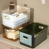 Ledotime Large Clear Storage Bin with Lid