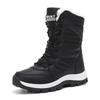 Plus Size Winter 2025 Thickened Velvet Snow Boots for Women