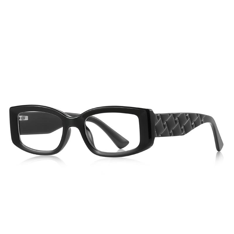 TR90 Blue Light Blocking Glasses for Women Fashion Pink Square Frame Reading Glasses Prescription 0 to +6 0