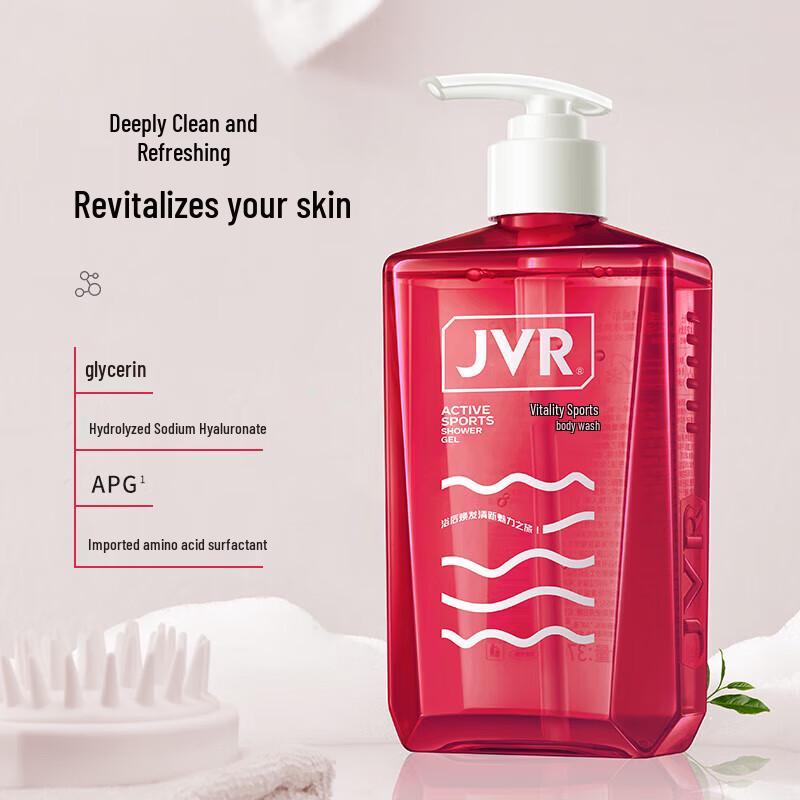 JVR Herren Anti-Schuppen Shampoo & Sport Duschgel Set