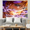 Personalized Name Nami Tapestry, Wall Hanging Tapestry, Pattern Tapestry for Dorm Bedroom Living Room Wall Art Photography Backdrop
