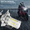 Motorrad Scheinwerfer LED H4 H6 BA20D P15D Scheinwerferbirne Motor Fahrlicht Tagfahrlicht Super Helle Front Motorradlampe
