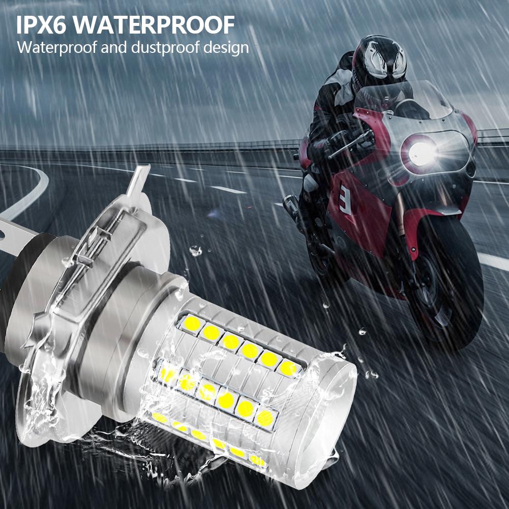 Motorrad Scheinwerfer LED H4 H6 BA20D P15D Scheinwerferbirne Motor Fahrlicht Tagfahrlicht Super Helle Front Motorradlampe