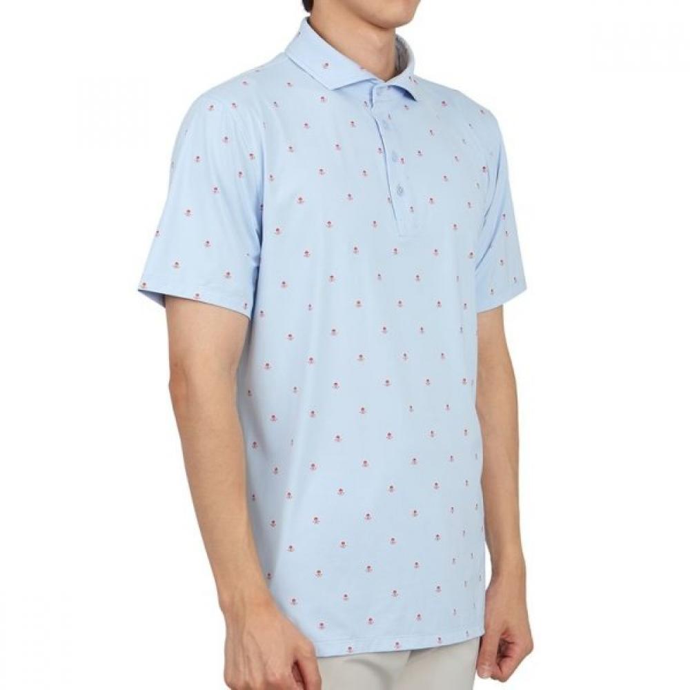 Galleria G Fore Golf Wear Men S Collar ShorT Sleeve T ShirT G4mS23k361a Sky