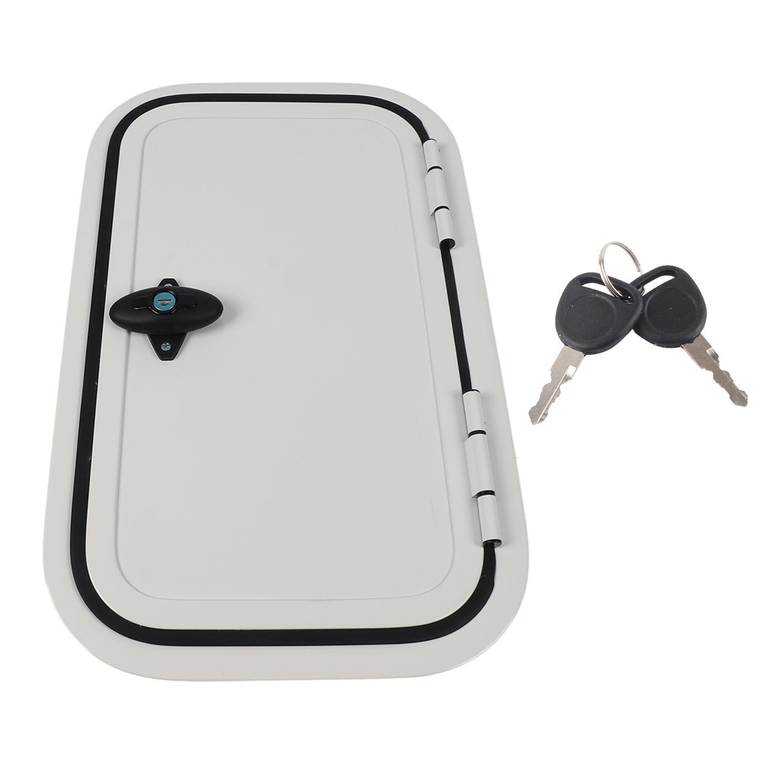 

Дверь багажного отсека для автодома H500 Ш300мм, закругленный угол, защита от УФ-излучения, дверь для доступа и хранения для прицепа