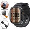 Silicone Strap+TPU PC Case For Apple Watch Ultra 3 2 1 49mm for iWatch Series 11 10 46mm band for Iwatch 9 8 7 6 5 4 45mm 44mm