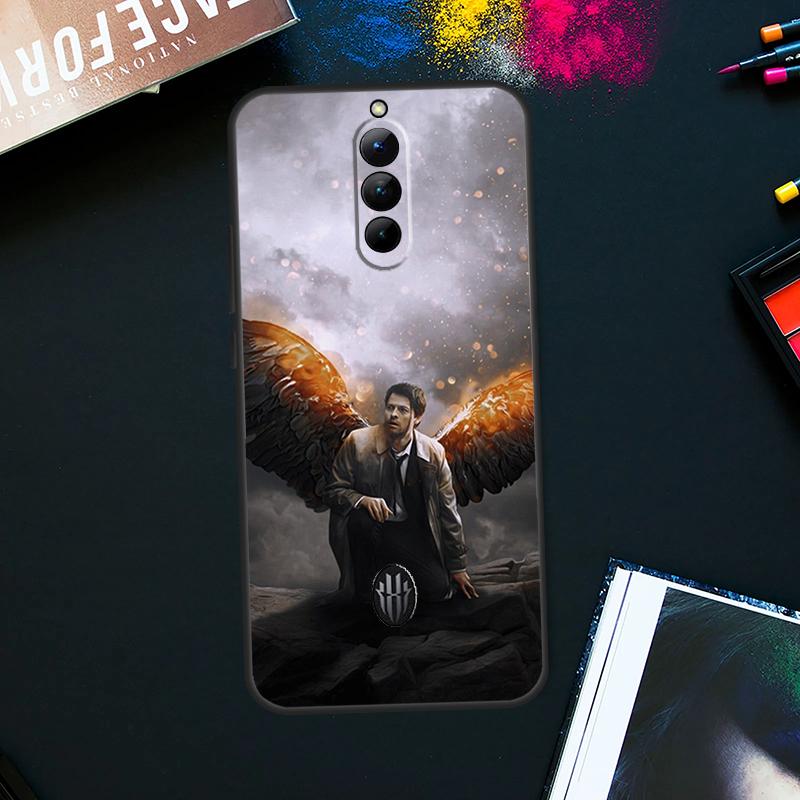 Angel Castiel Supernatural Case For ZTE Nubia Red Magic 9 8 8S Pro Plus RedMagic 6S 7S Pro 6 7 Pro 5S 6R 5G Back Cover