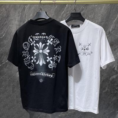 8931 Sommer 2026 Neu Hochwertige Baumwolle Rundhals Locker Große Größe Herren und Damen T-Shirt Partner T-Shirt