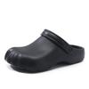Non-slip Kitchen Shoes Men's Summer New Large Size 47EVA Casual Bag Head Shoes Ugly Cute Five-toed Half-support Sandals