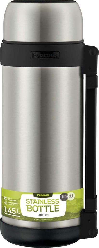 The-peacock Thermos Industry (The-peacock) Peacock Stainless Steel Water Bottle, Cup Type, 1.45L, ART-151 XA