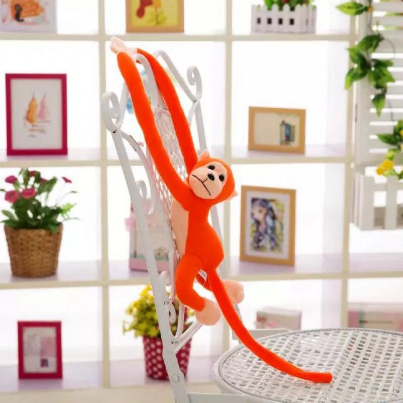 Long-armed Monkey Plush Toy Curtain Strap Monkey Doll Curtain Buckle Electric Car Anti-collision Doll Children's Rag Doll