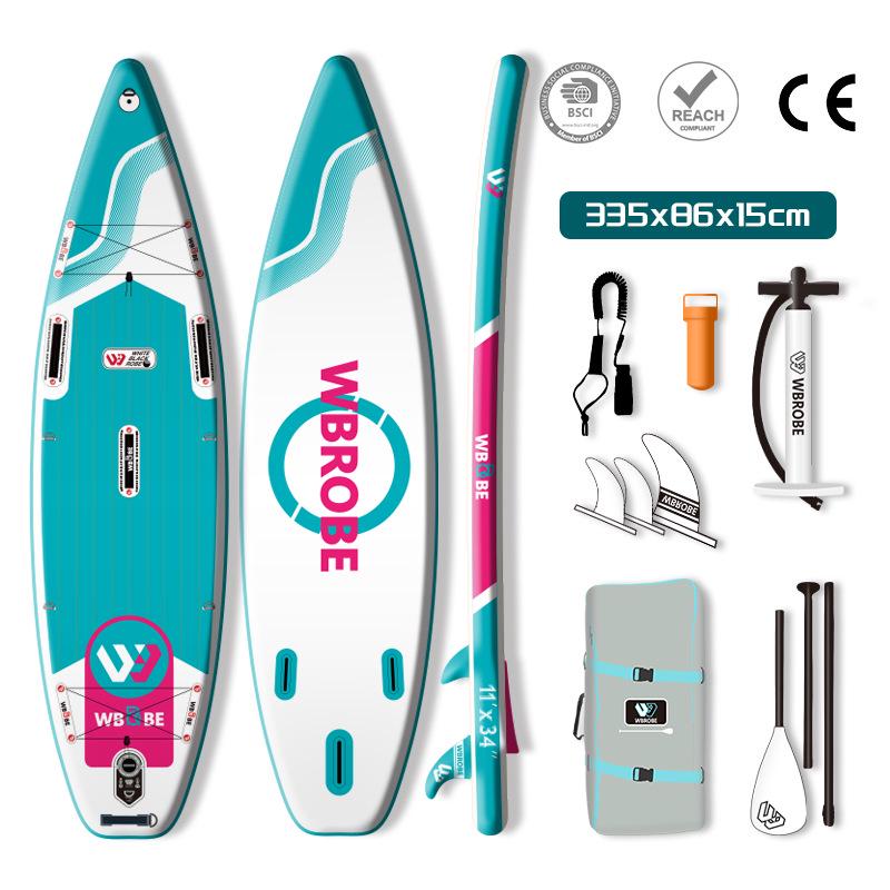 Professional Racing PVC Inflatable Stand-Up Paddleboard for Outdoor Use