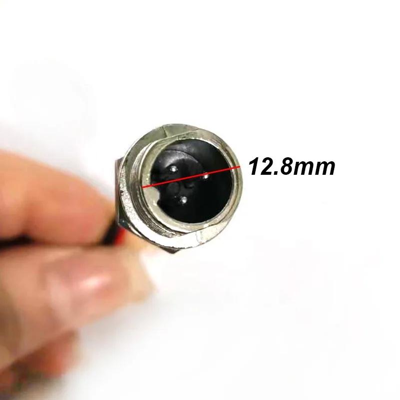 For Balancing Scooter Hoverboard 3 Pin/Prong 2 Wire Charging Port Replacement Practical Balance Car Parts