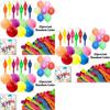 Thick Latex Children's Hand Clapping Balloons With Elastic Bands Round Shape 10-inch Size